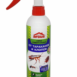 ARGUS спрей универсальный от тараканов и клопов 500 мл