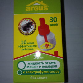 ARGUS жидкость от мух ,мошек,комаров без запаха 30 мл.